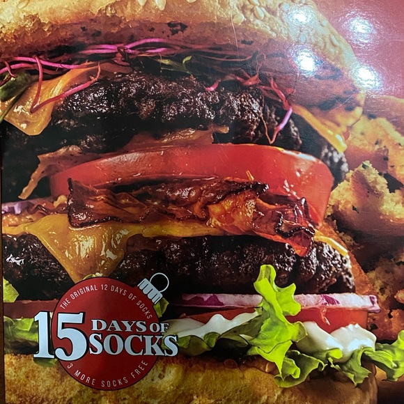 NIB Men’s Hyp
Food 15 Days of Socks Crew & Low Cut - Picture 3 of 7